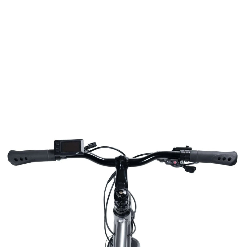 EMU EVO UNISEX STEP-THROUGH HYBRID ELECTRIC BIKE 250W GREY - Charge & Glide