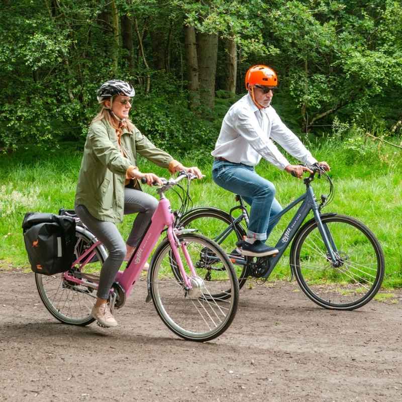 EMU EVO UNISEX STEP-THROUGH HYBRID ELECTRIC BIKE 250W GREY - Charge & Glide