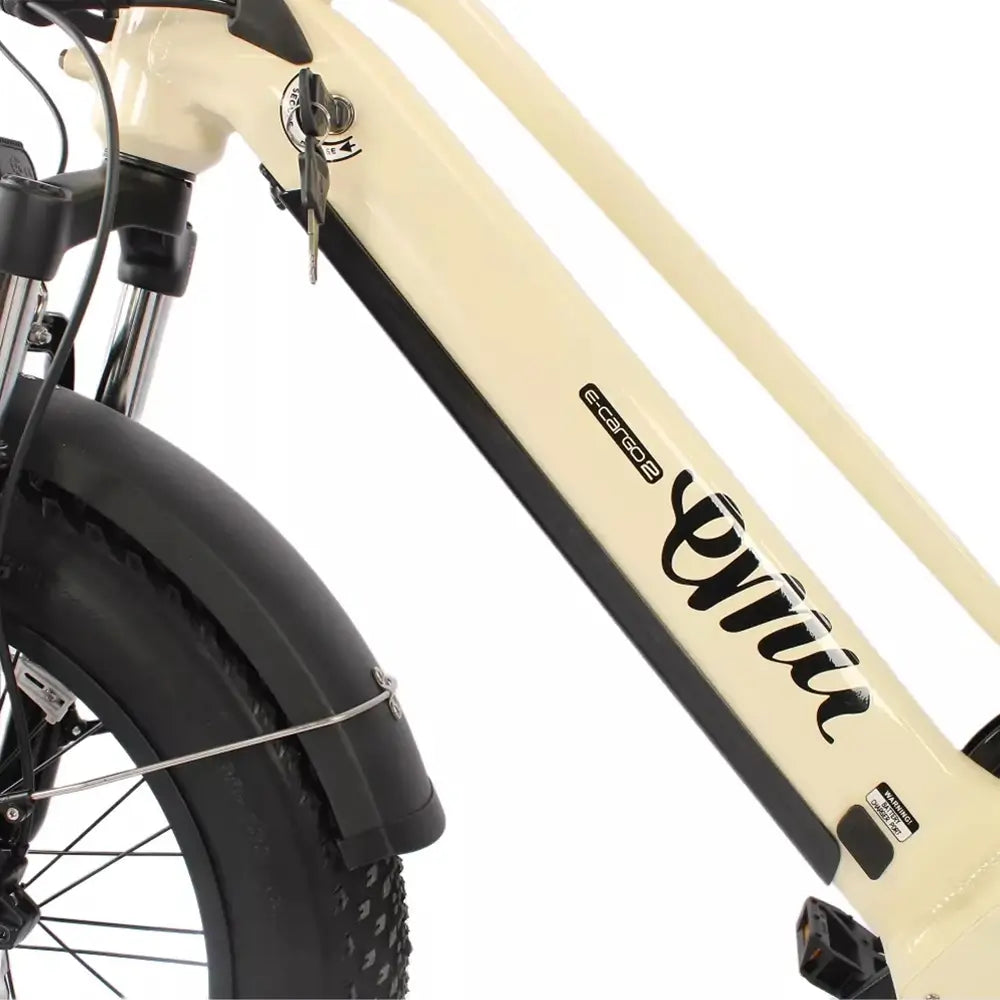 Emu Longtail Step-Through Cargo Electric Bike 250W Charge & Glide