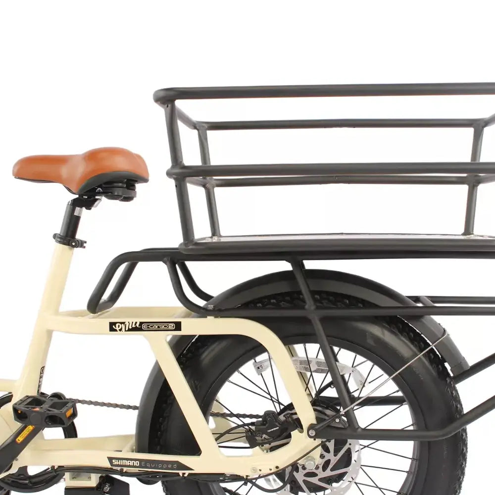 Emu Longtail Step-Through Cargo Electric Bike 250W Charge & Glide
