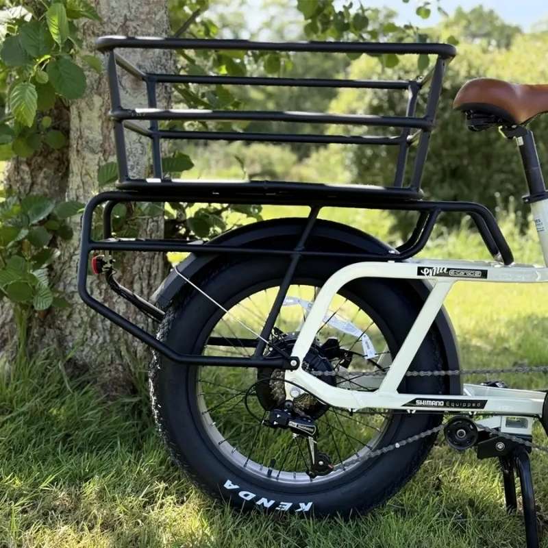 Emu Longtail Step-Through Cargo Electric Bike 250W - Charge & Glide