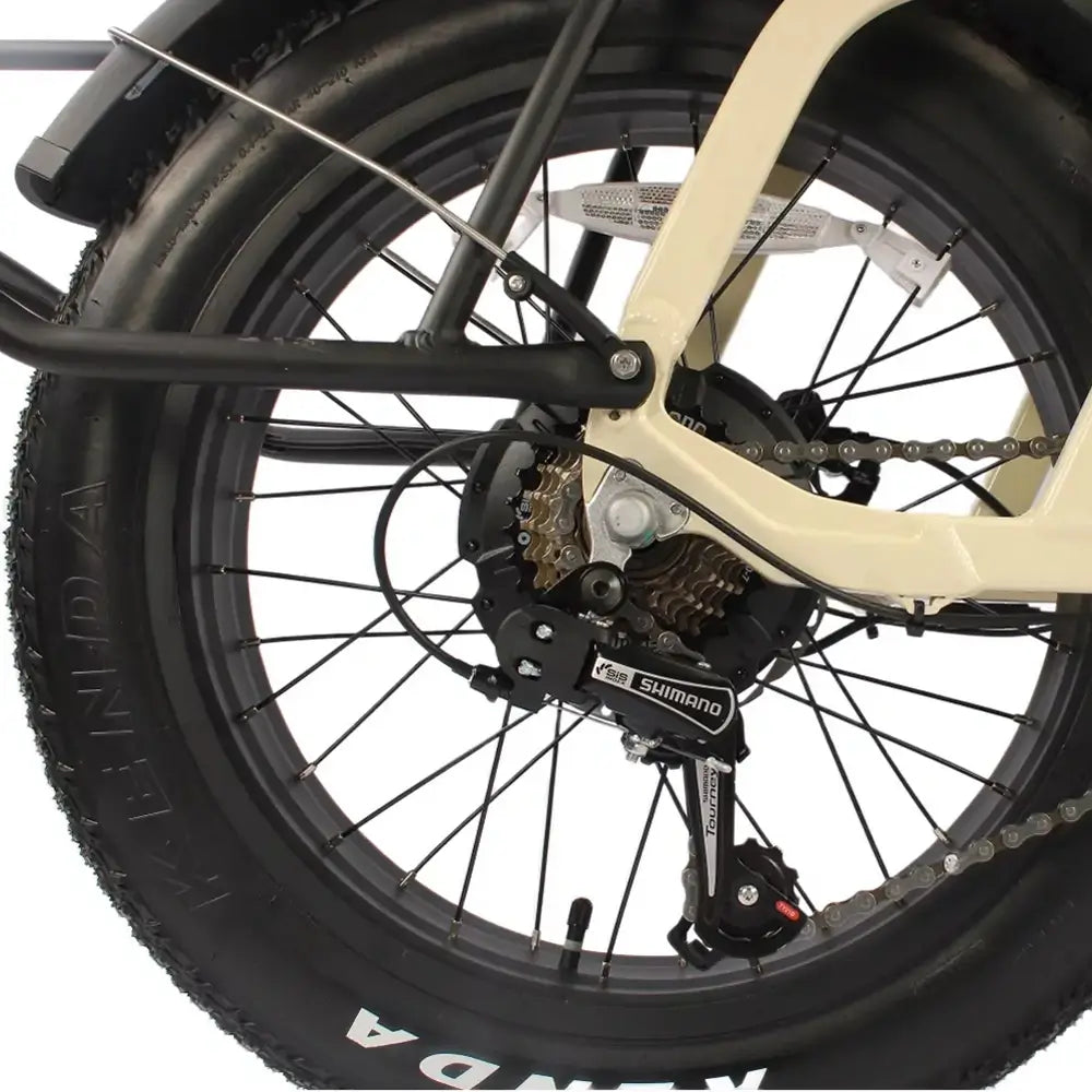 Emu Longtail Step-Through Cargo Electric Bike 250W Charge & Glide