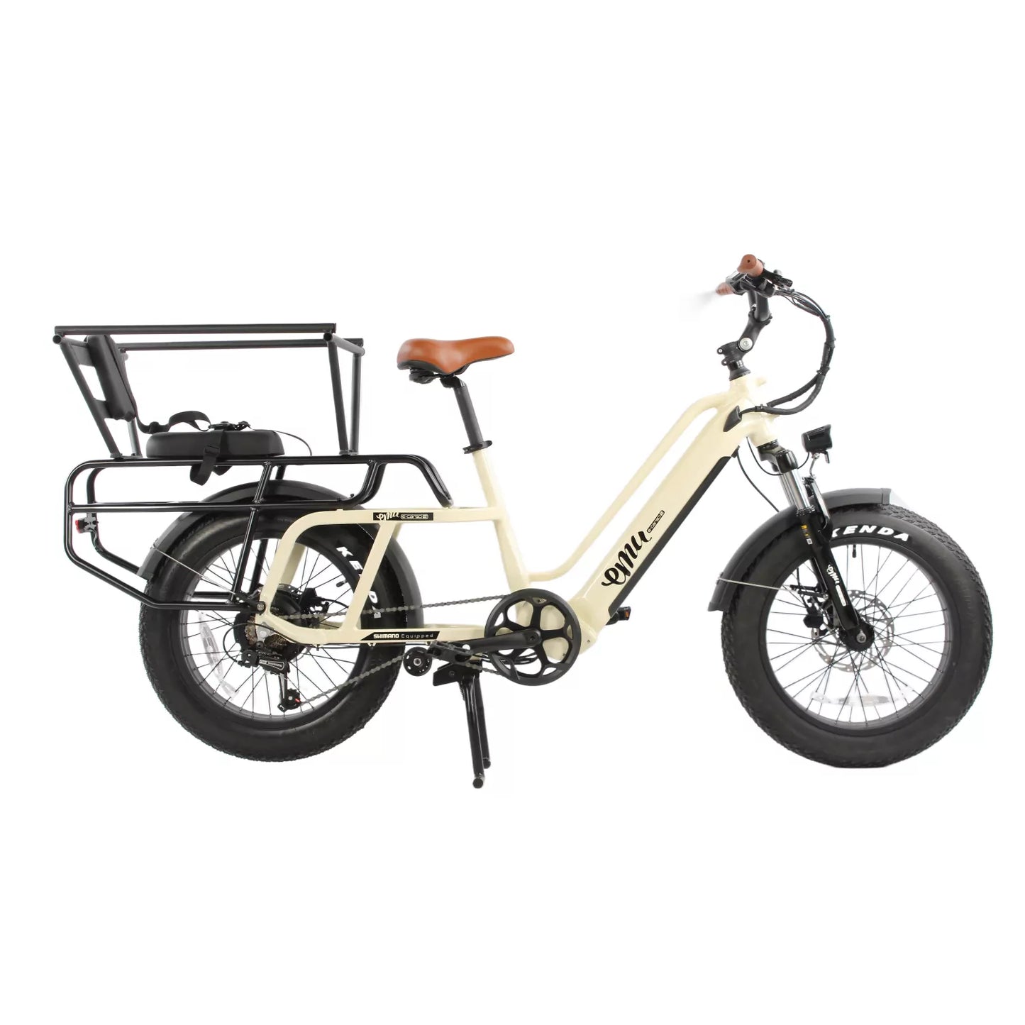 Emu Longtail Step-Through Cargo Electric Bike 250W Charge & Glide