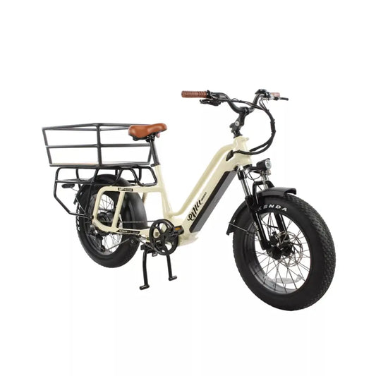Emu Longtail Step-Through Cargo Electric Bike 250W Charge & Glide