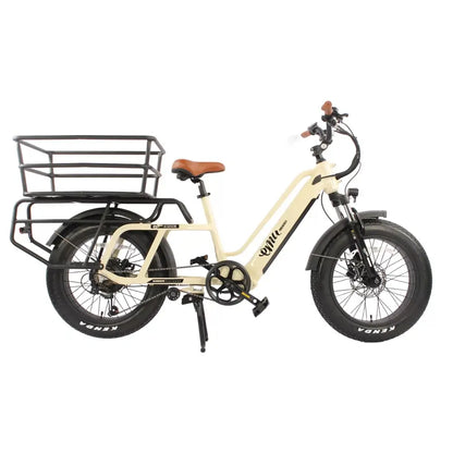 Emu Longtail Step-Through Cargo Electric Bike 250W Charge & Glide