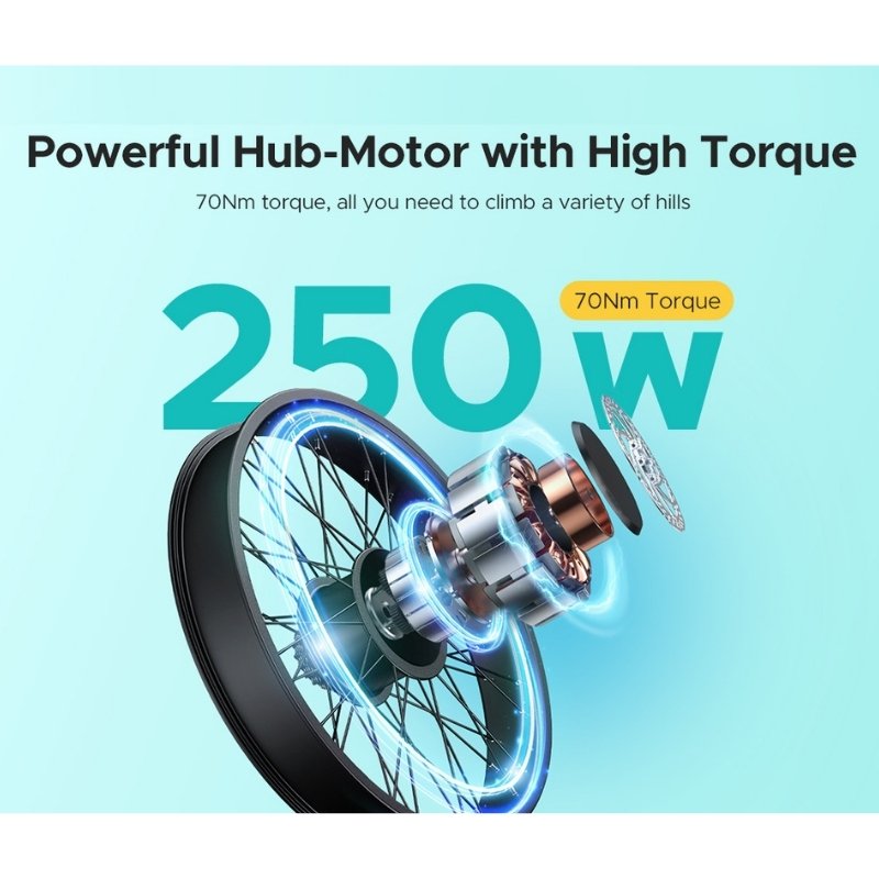ENGWE E26 ST STEP-THROUGH ALL TERRAIN FAT TYRE ELECTRIC BIKE 250W - Charge & Glide