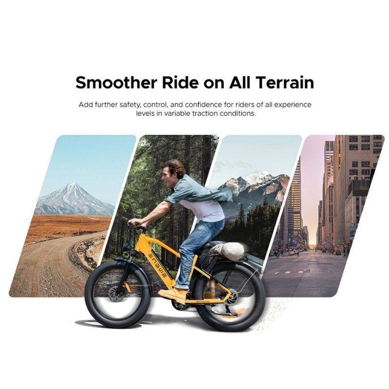 ENGWE E26 ST STEP-THROUGH ALL TERRAIN FAT TYRE ELECTRIC BIKE 250W - Charge & Glide