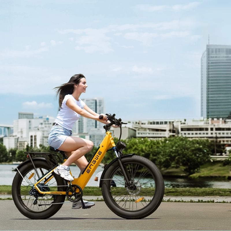 ENGWE E26 ST STEP-THROUGH ALL TERRAIN FAT TYRE ELECTRIC BIKE 250W - Charge & Glide