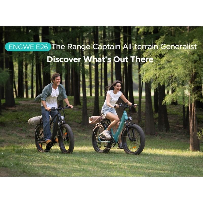 ENGWE E26 ST STEP-THROUGH ALL TERRAIN FAT TYRE ELECTRIC BIKE 250W - Charge & Glide