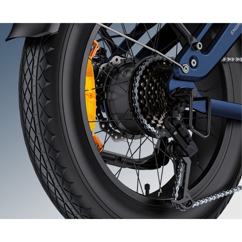 ENGWE Engine Pro 3.0 Boost Folding Full-Suspension Fat-Tyre Electric Bike - 250W