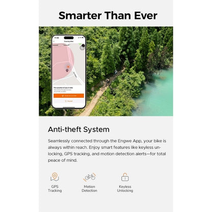 ENGWE Engine Pro 3.0 Boost Folding Full-Suspension Fat-Tyre Electric Bike - 250W