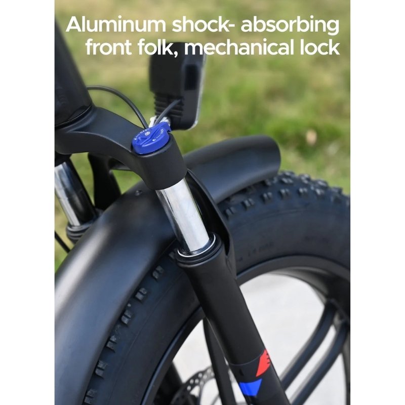 ENGWE ENGINE X FOLDING FAT TYRE ELECTRIC BIKE 250W - Charge & Glide