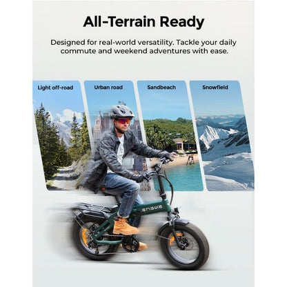 ENGWE EP-2 3.0 Boost Folding Fat-Tyre Electric Bike 250W