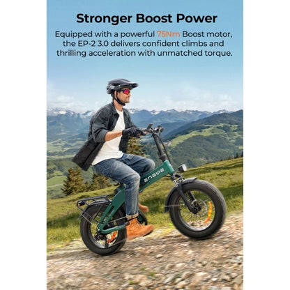 ENGWE EP-2 3.0 Boost Folding Fat-Tyre Electric Bike 250W