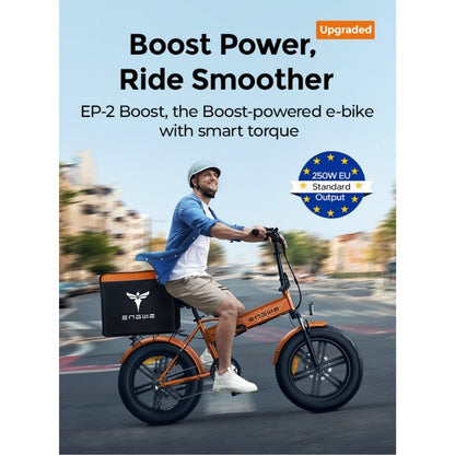 ENGWE EP-2 Boost Folding Fat-Tyre Electric Bike - 250W