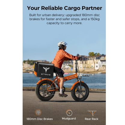 ENGWE EP-2 Boost Folding Fat-Tyre Electric Bike - 250W