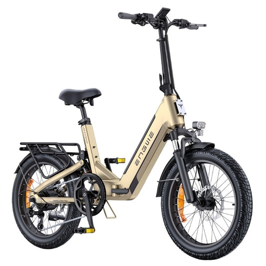 ENGWE L20 3.0 BOOST STEP-THROUGH FOLDING FAT TYRE ELECTRIC BIKE 250W - Charge & Glide