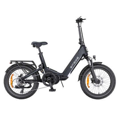ENGWE L20 3.0 PRO MID-DRIVE FULL SUSPENSION FOLDING ELECTRIC BIKE 250W | 160KM LONG RANGE 100NM TORQUE - Charge & Glide