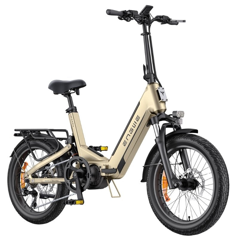 ENGWE L20 3.0 PRO MID-DRIVE FULL SUSPENSION FOLDING ELECTRIC BIKE 250W | 160KM LONG RANGE 100NM TORQUE - Charge & Glide