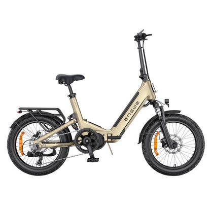 ENGWE L20 3.0 PRO MID-DRIVE FULL SUSPENSION FOLDING ELECTRIC BIKE 250W | 160KM LONG RANGE 100NM TORQUE - Charge & Glide