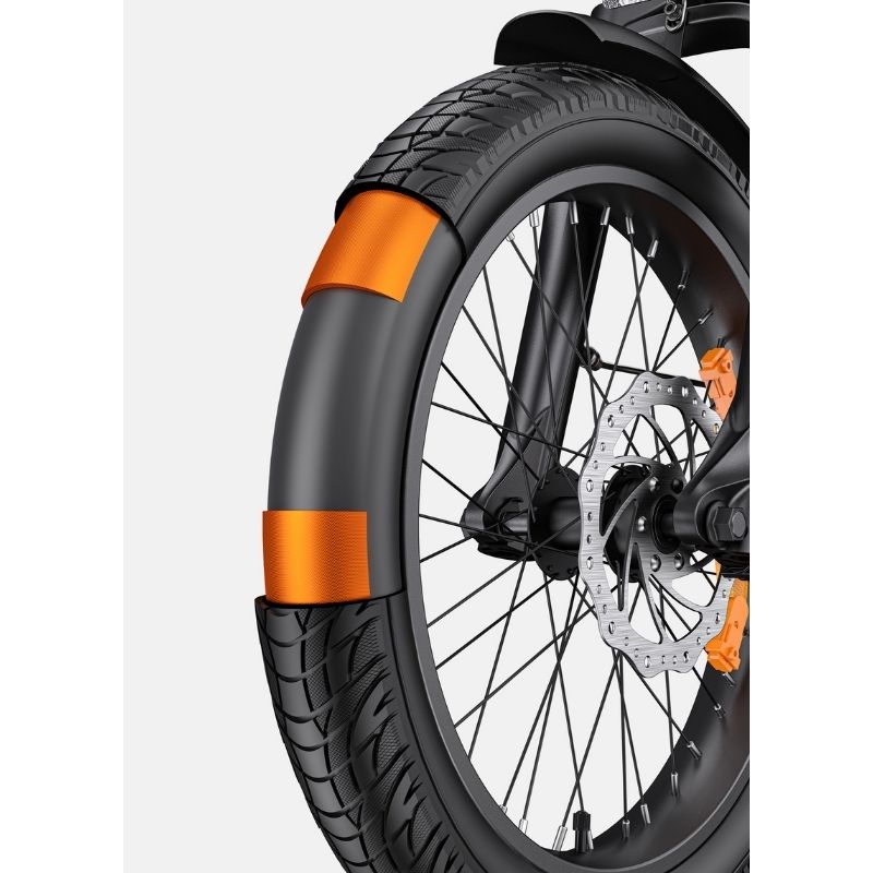 ENGWE L20 3.0 Pro Mid-Drive Full-Suspension Folding Electric Bike 250W - Charge & Glide