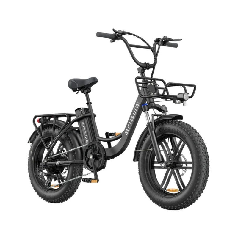 ENGWE L20 BOOST STEP THROUGH FAT TYRE CARGO ELECTRIC BIKE 250W - Charge & Glide