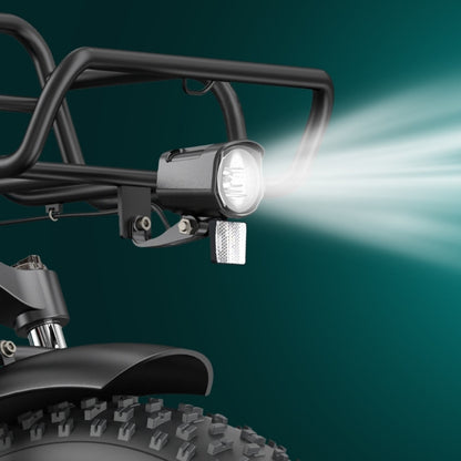ENGWE L20 BOOST STEP THROUGH FAT TYRE CARGO ELECTRIC BIKE 250W - Charge & Glide