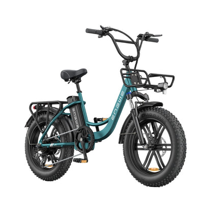 ENGWE L20 BOOST STEP THROUGH FAT TYRE CARGO ELECTRIC BIKE 250W - Charge & Glide