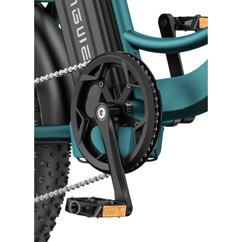 ENGWE L20 BOOST STEP THROUGH FAT TYRE CARGO ELECTRIC BIKE 250W - Charge & Glide