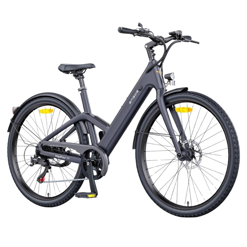 ENGWE MAPFOUR N1 AIR ST STEP-THROUGH LIGHTWEIGHT CARBON FIBRE CITY ELECTRIC BIKE - 250W, 100KM RANGE - Charge & Glide