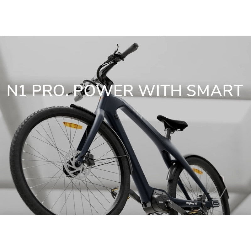 ENGWE MAPFOUR N1 PRO MID-DRIVE CARBON FIBRE CITY ELECTRIC BIKE 250W | 100KM RANGE, 80NM TORQUE - Charge & Glide