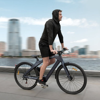 ENGWE MAPFOUR N1 PRO MID-DRIVE CARBON FIBRE CITY ELECTRIC BIKE 250W | 100KM RANGE, 80NM TORQUE - Charge & Glide