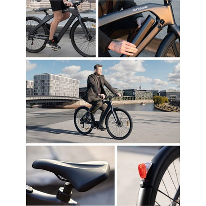 ENGWE MAPFOUR N1 PRO MID-DRIVE CARBON FIBRE CITY ELECTRIC BIKE 250W | 100KM RANGE, 80NM TORQUE - Charge & Glide