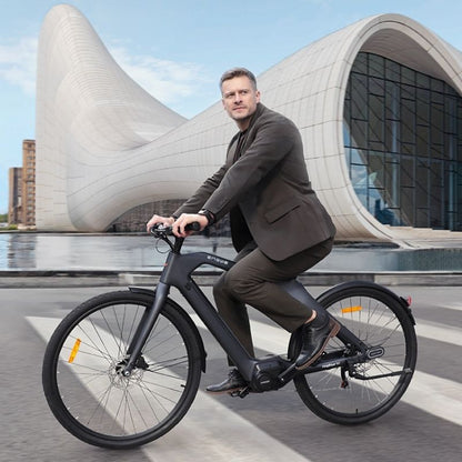 ENGWE MAPFOUR N1 PRO MID-DRIVE CARBON FIBRE CITY ELECTRIC BIKE 250W | 100KM RANGE, 80NM TORQUE - Charge & Glide