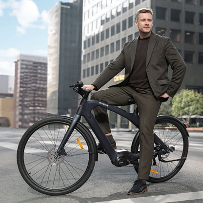 ENGWE MAPFOUR N1 PRO MID-DRIVE CARBON FIBRE CITY ELECTRIC BIKE 250W | 100KM RANGE, 80NM TORQUE - Charge & Glide