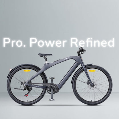 ENGWE MAPFOUR N1 PRO MID-DRIVE CARBON FIBRE CITY ELECTRIC BIKE 250W | 100KM RANGE, 80NM TORQUE - Charge & Glide