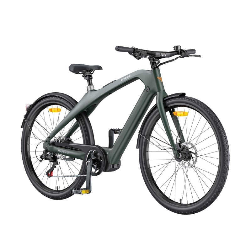 ENGWE MAPFOUR N1 PRO MID-DRIVE CARBON FIBRE CITY ELECTRIC BIKE 250W | 100KM RANGE, 80NM TORQUE - Charge & Glide