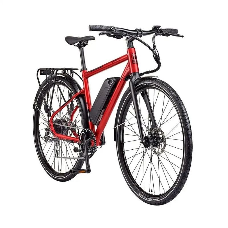 EZEGO Commute EX Gents City Electric Bike 250W - Charge & Glide