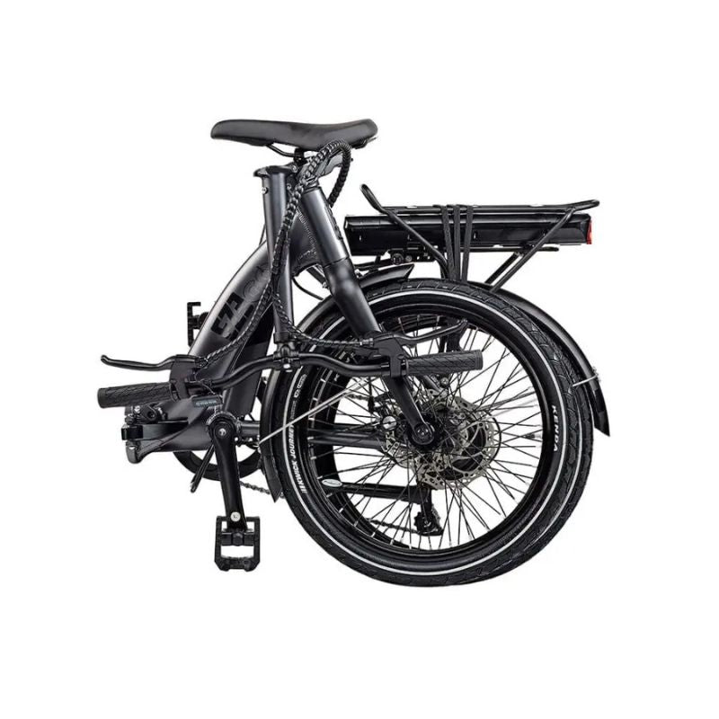 EZEGO Fold Low Step City Electric Folding Bike 250W - Charge & Glide