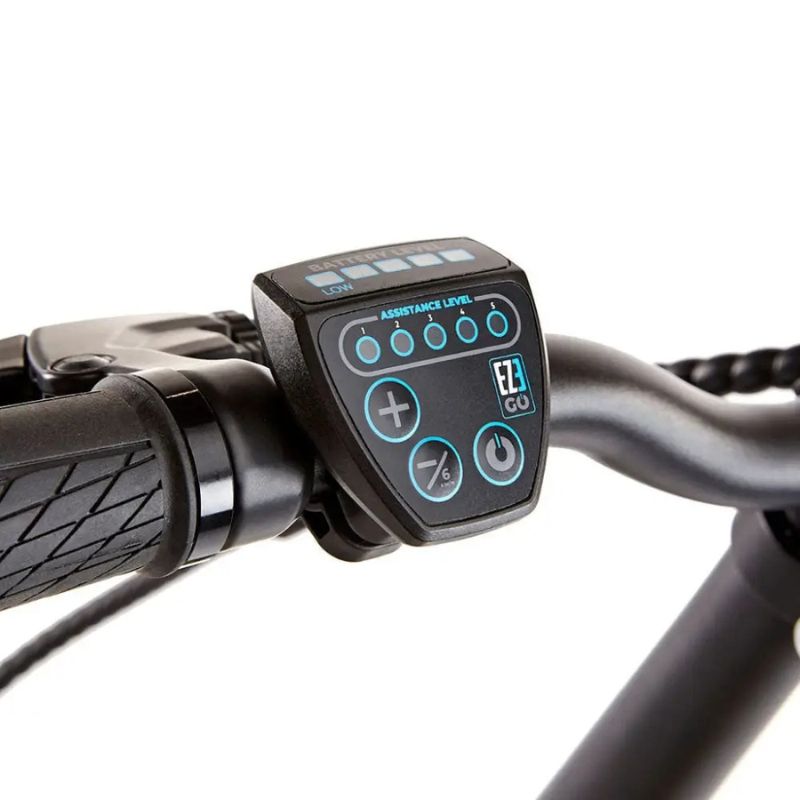 EZEGO Fold Low Step City Electric Folding Bike 250W - Charge & Glide