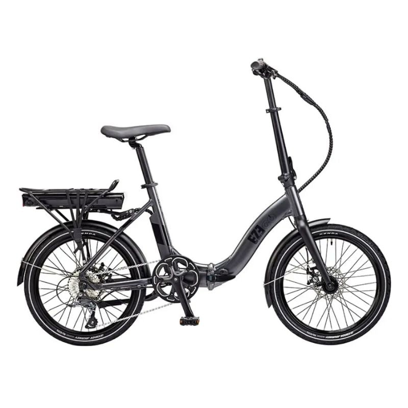 EZEGO Fold Low Step City Electric Folding Bike 250W - Charge & Glide