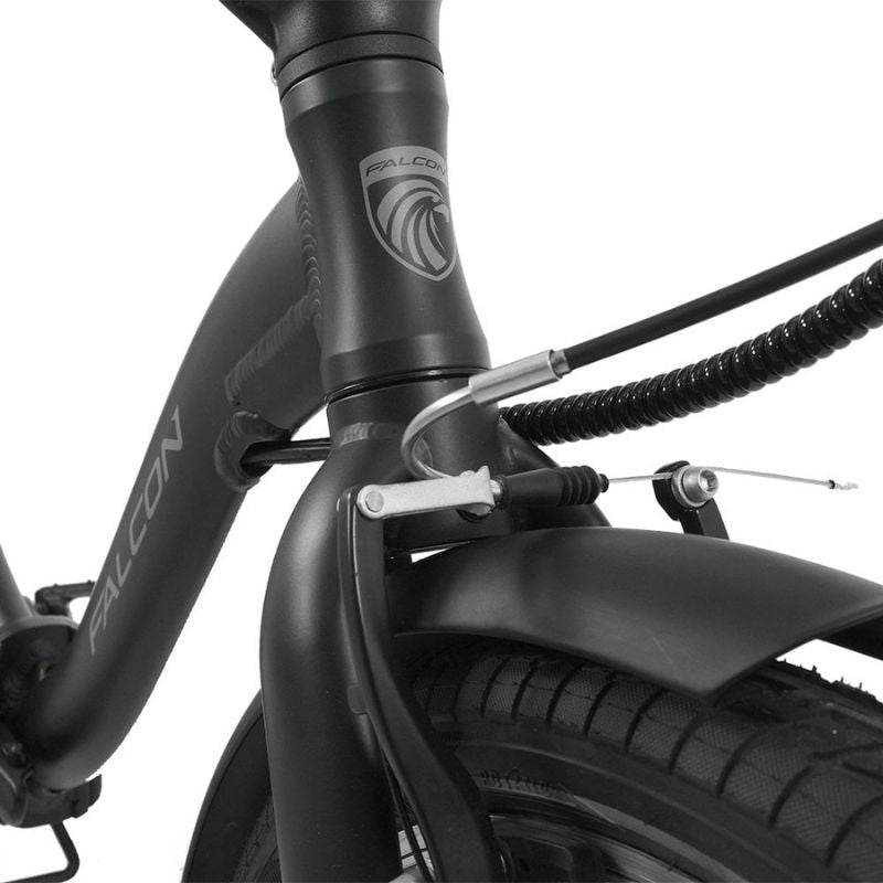 Falcon Breeze Low Step Folding Electric Bike 250W - Charge & Glide