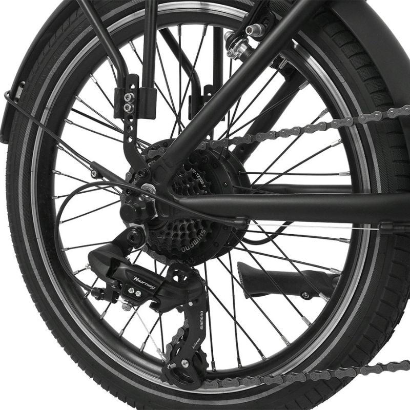 Falcon Breeze Low Step Folding Electric Bike 250W - Charge & Glide