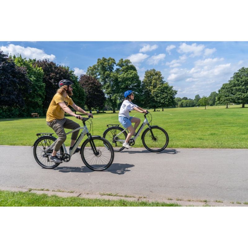 Falcon Horizon Cross-Bar Hybrid Electric Bike 250W - Charge & Glide