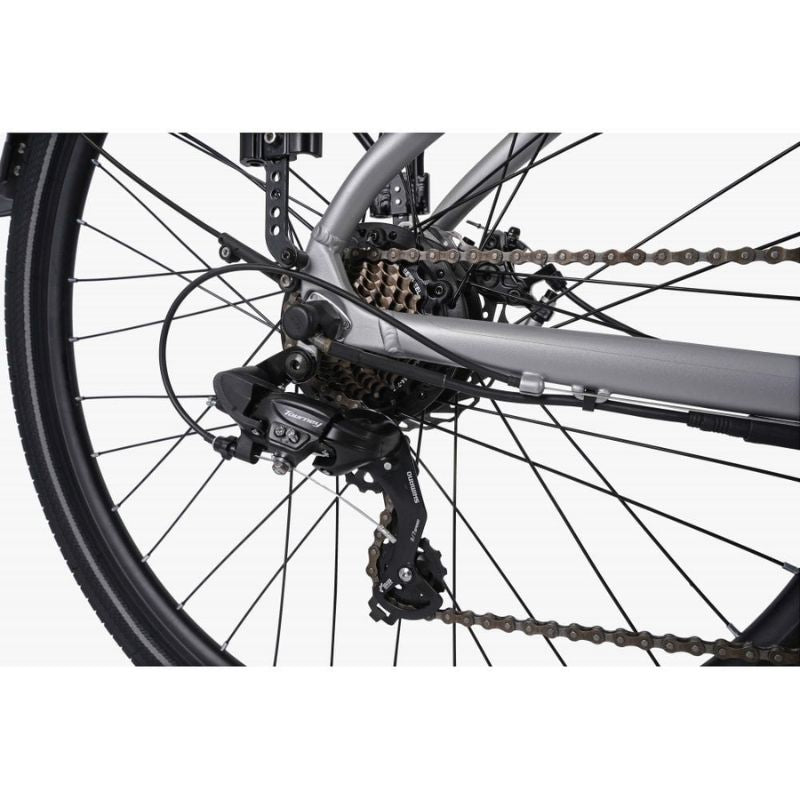 Falcon Horizon Cross-Bar Hybrid Electric Bike 250W - Charge & Glide