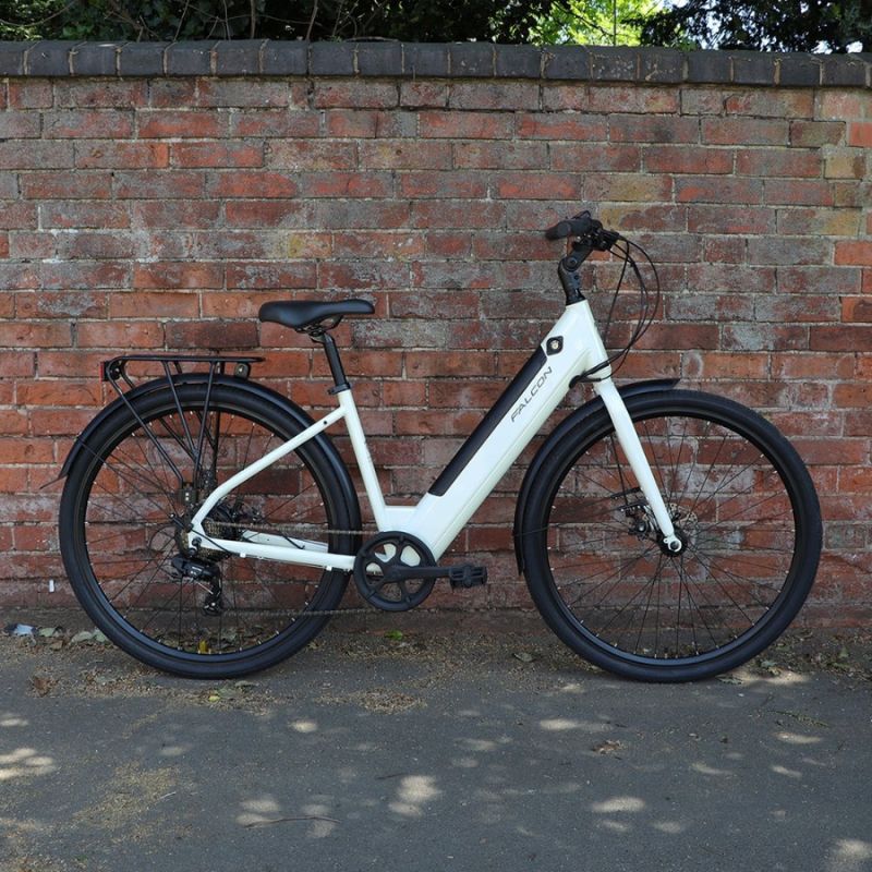 Falcon Liberty Step-Through Hybrid Electric Bike 250W - Charge & Glide