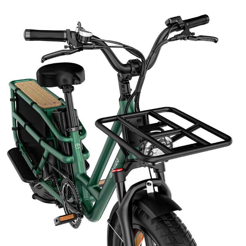 FIIDO T2 LONGTAIL CARGO ELECTRIC BIKE - 250W - Charge & Glide