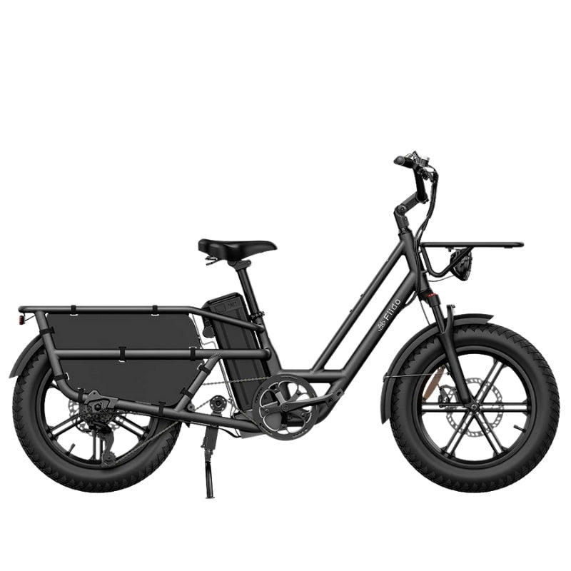 FIIDO T2 LONGTAIL CARGO ELECTRIC BIKE - 250W - Charge & Glide