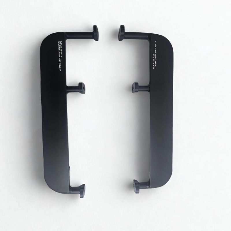 Roxform Passenger Safety Rail and Footrests for Porto S & L Electric Cargo Bikes - Charge & Glide