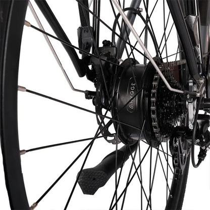HYGGE AARHUS CITY ELECTRIC BIKE - 250W, 80KM RANGE, SHIMANO 8-SPEED, GRAPHITE GREY - Charge & Glide